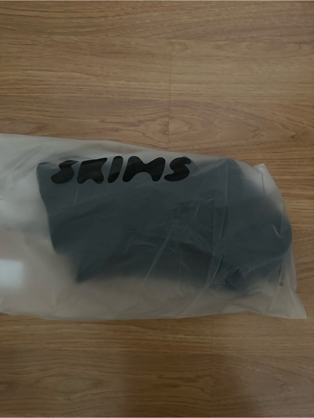 SKIMS Black Cotton Shapewear Corset Top - Picture 3 of 4